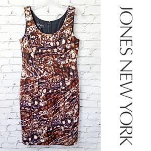 JONES NEW YORK Womens Sleeveless Dress Size 10